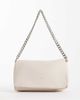PASQ PASQ flap over crossbody chain purse in beige-Neutral - 1