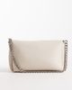 PASQ PASQ flap over crossbody chain purse in beige-Neutral - 3