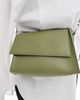 PASQ PASQ flapover classic crossbody bag in matcha green - 4