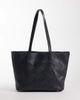 PASQ PASQ large weave tote bag in black - 1