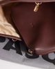 PASQ PASQ medium straw tote with crossbody strap in brown and beige-Neutral - 4