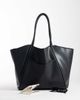 PASQ PASQ oversized tote bag in black - 2