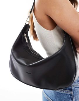 PASQ PASQ slouch shoulder and crossbody bag in black