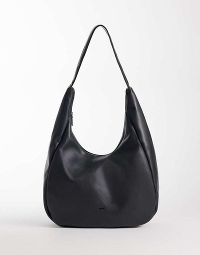 PASQ PASQ slouchy shoulder bag in black