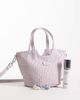 PASQ PASQ small scoop detail bag with crossbody strap in pale lavender-Purple - 2