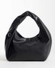 PASQ PASQ twisted handle shoulder bag in black - 1