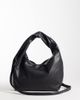 PASQ PASQ twisted handle shoulder bag in black - 4