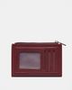 PASQ PASQ zip top cardholder in plum-Purple - 3