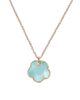 Pasquale Bruni Women's Petit Joli 18K Rose Gold, 0.04 TCW Diamonds, Turquoise & White Moonstone Doublet Necklace - 3