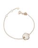 Pasquale Bruni Women's Petit Joli 18K Rose Gold, White Agate & 0.04 TCW Diamond Flower Charm Bracelet/7.28" - 1