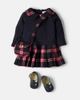 Patachou Patachou Baby plaid cotton dress - 2