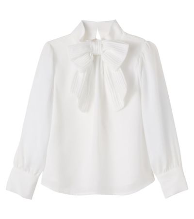 Patachou Patachou Bow-detail blouse