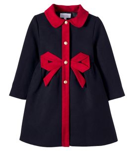 Patachou Patachou Bow-detail coat