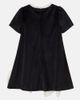 Patachou Patachou Bow-detail velvet dress - 3