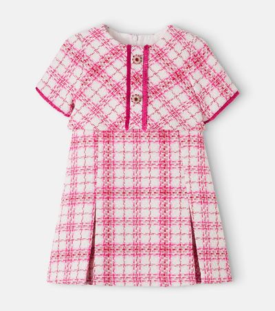 Patachou Patachou Checked tweed dress