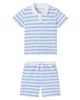 Patachou Patachou Cotton-blend polo shirt and shorts set - 1