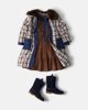 Patachou Patachou Denim-trimmed cotton-blend corduroy dress - 2