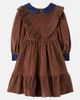 Patachou Patachou Denim-trimmed cotton-blend corduroy dress - 3