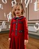 Patachou Patachou Pleated tweed-trimmed cotton dress - 5