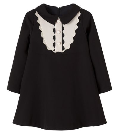 Patachou Patachou Scalloped dress