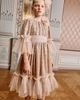 Patachou Patachou Sequined ruffled tulle dress - 5
