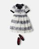 Patachou Patachou Striped lace dress - 2