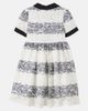Patachou Patachou Striped lace dress - 3
