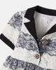 Patachou Patachou Striped lace dress - 4