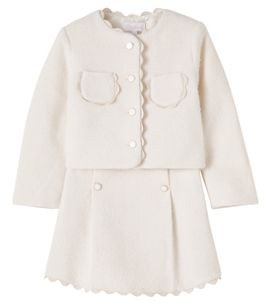 Patachou Patachou Tweed jacket and skirt set