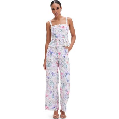 PatBO PatBO Amaryllis Embroidered Pant