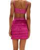 PatBO PatBO Amethyst Fringe Mini Dress Flower - 2