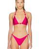 PatBO PatBO Aurora Lycra Halterneck Bikini Top - 1