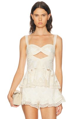 PatBO PatBO Bertha Lace Top