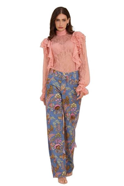 PatBO PatBO Boho Denim Pants