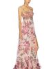 PatBO PatBO Boho Printed Flowing Slip Gown - 2
