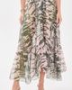 PatBO PatBO Botanic Stripe Long Skirt Green - 2