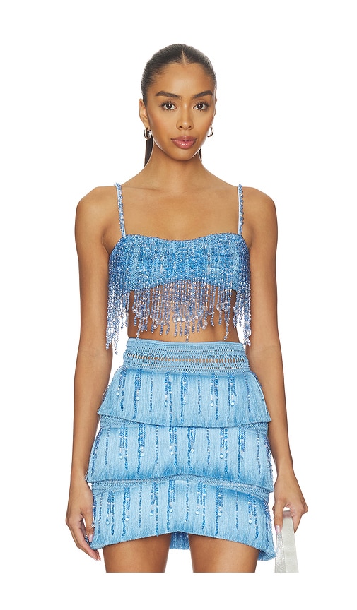 PatBO - Clara Fringe Top