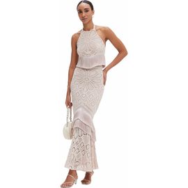 PatBO PatBO Flower Crochet Skirt