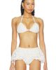 PatBO PatBO Gal Embroidery Bra Top - 1