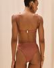 PatBO PatBO Golden Dune Lycra Embroidered Bikini Bottom - 2