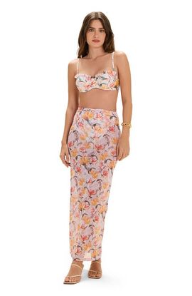 PatBO PatBO Honey Flower Beach Skirt