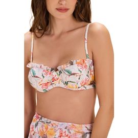 PatBO PatBO Honey Flower Underwire Bikini Top