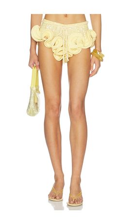 PatBO PatBO Iara Crochet Mini Short