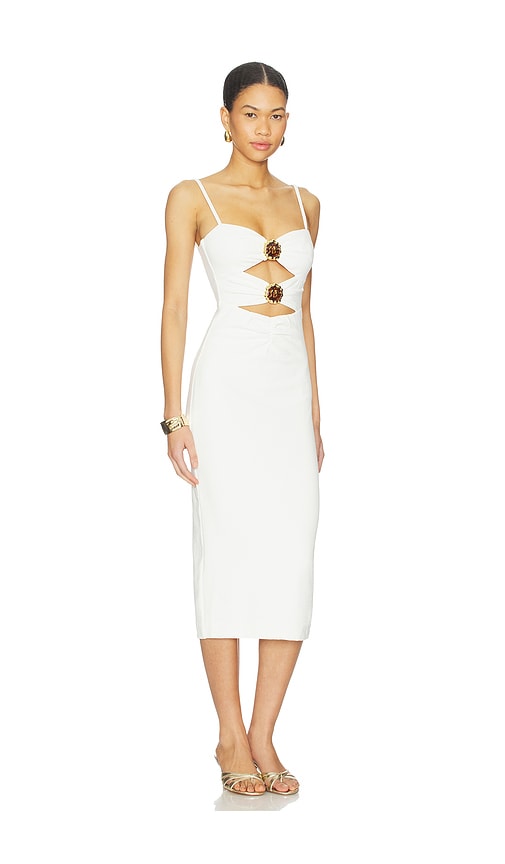patbo violet cut out beach dress Patbo CROCHET BLOOM CUT OUT Beach DRESS