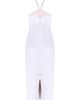 PatBO PatBO Jade Knit Embroidered Halterneck Midi Dress - 3