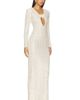 PatBO PatBO Lara Crochet Plunge Maxi Dress - 2