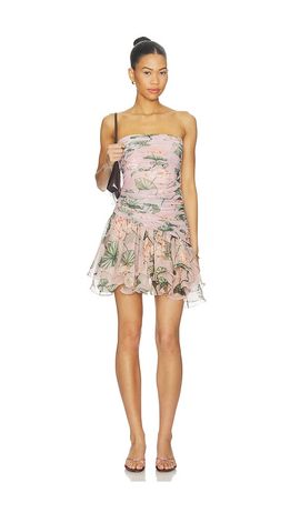 PatBO PatBO Lotus Mini Dress