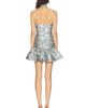 PatBO PatBO Luma Jacquard Peplum Mini Dress - 3