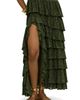 PatBO PatBO Martina Lycra Ruffle Maxi Skirt - 2