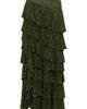 PatBO PatBO Martina Lycra Ruffle Maxi Skirt - 3